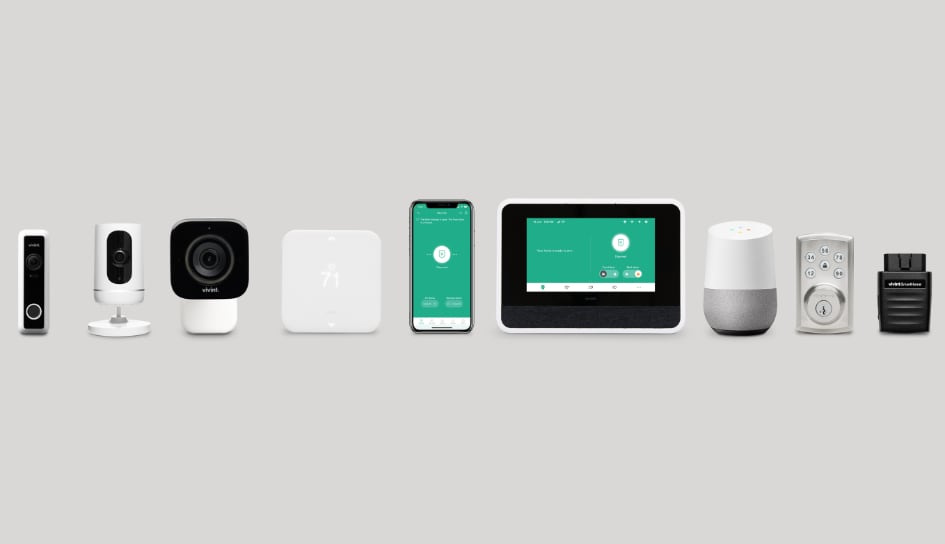 Vivint home security product line in Tallahassee